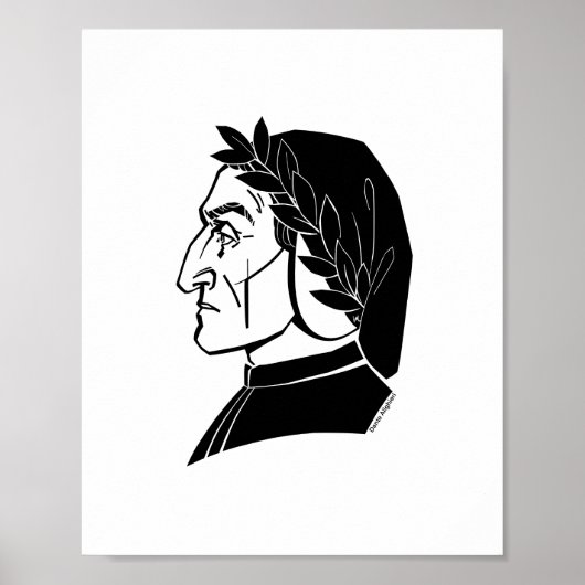 Dante Alighieri Poster (Vorne)