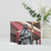 Dante Alighieri Statue in Leichhardt Postcard Postkarte (Stehend Vorderseite)