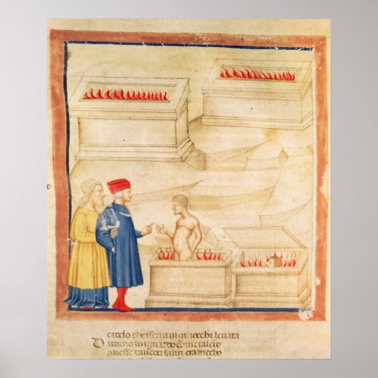 Dante and Virgil  discover Count Ugolino Poster (Vorne)