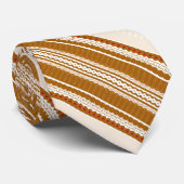 DANTE – Caramel & Ivory Signature Krawatte (Gerollt)