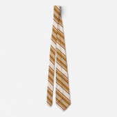 DANTE – Caramel & Ivory Signature Krawatte (Rückseite)