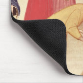 Dante, der bevor dem Hereinkommen sich reinigt Mousepad (Ecke)