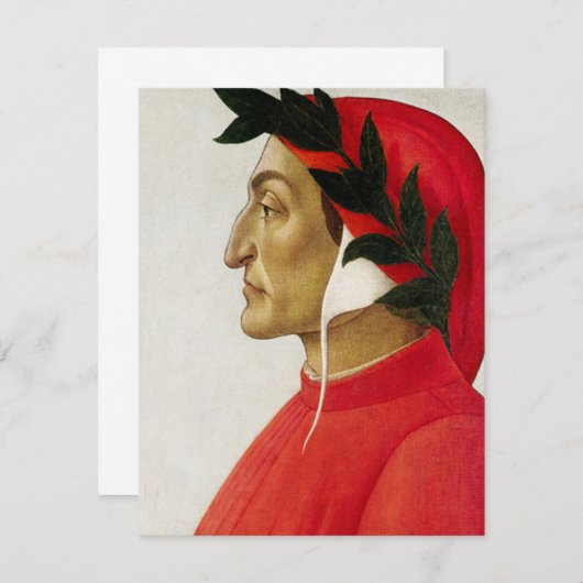 Dante Einladungen (Vorne/Hinten)