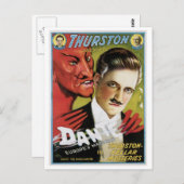 Dante ~ Europas Magician Vintag Magic Act Postkarte (Vorne/Hinten)