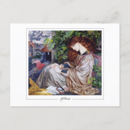 Dante Gabriel Rossetti #1 - Kunsthistorkarte Postkarte