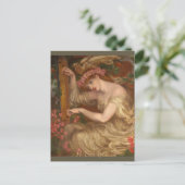 Dante Gabriel Rossetti, A sea-zell, 1875-1877 Postkarte (Stehend Vorderseite)