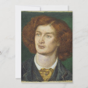 Dante Gabriel Rossetti - Algernon Charles Swinburn Einladung