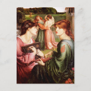 Dante Gabriel Rossetti Art Postkarte