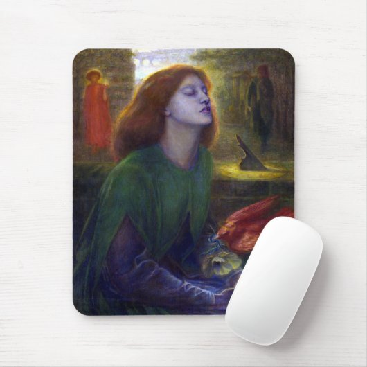 Dante Gabriel Rossetti Beata Beatrix Mousepad (Mit Mouse)