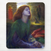 Dante Gabriel Rossetti Beata Beatrix Mousepad (Vorne)