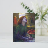 Dante Gabriel Rossetti Beata Beatrix Postkarte (Stehend Vorderseite)