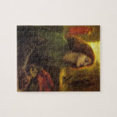 Dante Gabriel Rossetti- Beata Beatrix Puzzle (Horizontal)