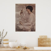 Dante Gabriel Rossetti - Daydream Poster (Küche)