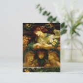Dante Gabriel Rossetti - Der gesegnete Damozel Postkarte (Stehend Vorderseite)
