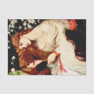 Dante Gabriel Rossetti Lady Lilith Seidenpapier
