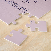 Dante Gabriel Rossetti Libellen-Zitat-Puzzlespiel Puzzle (Seite)