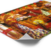 Dante Gabriel Rossetti malt Sir Galahad Poster (Ecke)