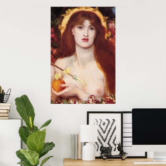Dante Gabriel Rossetti Poster (Heimbüro)