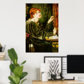 Dante Gabriel Rossetti Poster (Heimbüro)