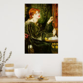 Dante Gabriel Rossetti Poster (Küche)