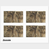 Dante Gabriel Rossetti - Sir Launcelot Rechteckiger Aufkleber (Blatt)