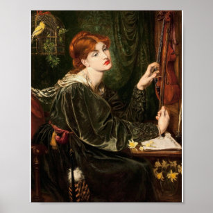 Dante Gabriel Rossetti - Veronica Veronese Poster