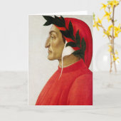 Dante Gruß-Karte Karte (Gelbe Blume)