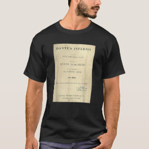 Dante Inferno Purgatory Occult Dark Academia Aeshe T-Shirt