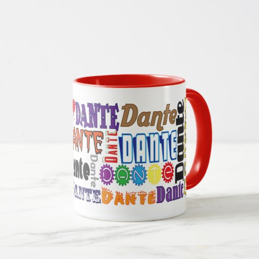 Dante Kaffee-Tasse Tasse (VorderseiteRechts)