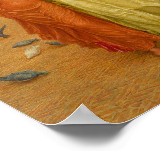 Dante Meeting Beatrice Poster (Ecke)