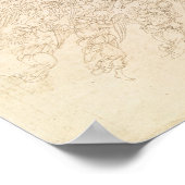 Dante und Beatrice, aus Dantes `Göttlicher Poster (Ecke)