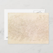 Dante und Beatrice, aus Dantes `Göttlicher Postkarte (Vorne/Hinten)