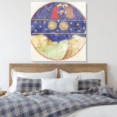 Dante und Beatrice Leinwanddruck (Insitu (Schlafzimmer))