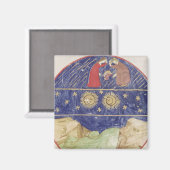 Dante und Beatrice Magnet (Vorderseite/Rückseite)