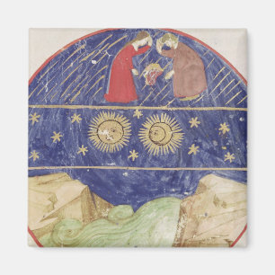 Dante und Beatrice Magnet