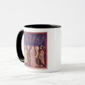 Dante und Beatrice mit den Heiligen des Paradieses Tasse (Vorderseite Links)