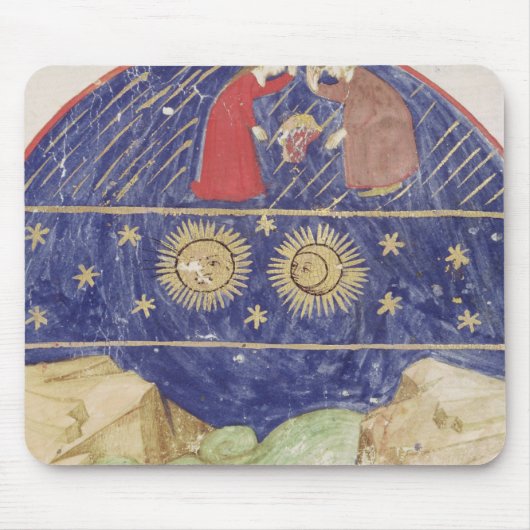 Dante und Beatrice Mousepad (Vorne)