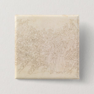 Dante und Beatrice, von Dantes ` göttlich Button