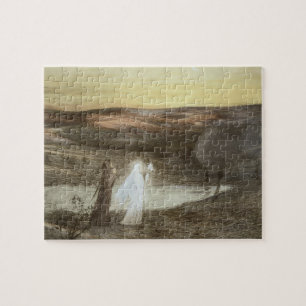 Dante und Beatrice, von "L'Estampe Moderne", publ Puzzle