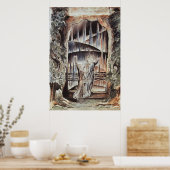 Dante und Virgil Eintritt in die Hölle Poster (Küche)