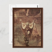 Dante und Virgil im Eis von Kozythus. Durch Johann Postkarte (Vorne/Hinten)