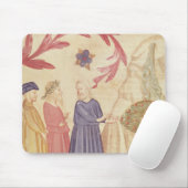 Dante und Virgil im terrestrischen Paradies Mousepad (Mit Mouse)