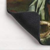 Dante und Virgil in der Unterwelt, 1822 Mousepad (Ecke)