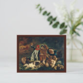 Dante und Virgil in Hell (die barque von Dante) Postkarte (Stehend Vorderseite)