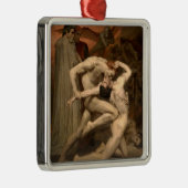 Dante und Virgil in Hell (von Bouguereau) Ornament Aus Metall (Rechts)