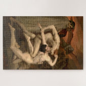 Dante und Virgil in Hell (von Bouguereau) Puzzle (Horizontal)