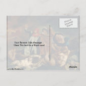 Dante und Virgil in Hell von Eugene Delacroix Postkarte (Rückseite)