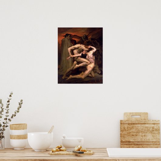 Dante und Virgil Poster (Küche)
