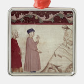 Dante und Virgil treffen die eingesperrten Soule Silbernes Ornament (Vorne)