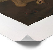 Dante und Virgil von William-Adolphe Bouguereau Poster (Ecke)
